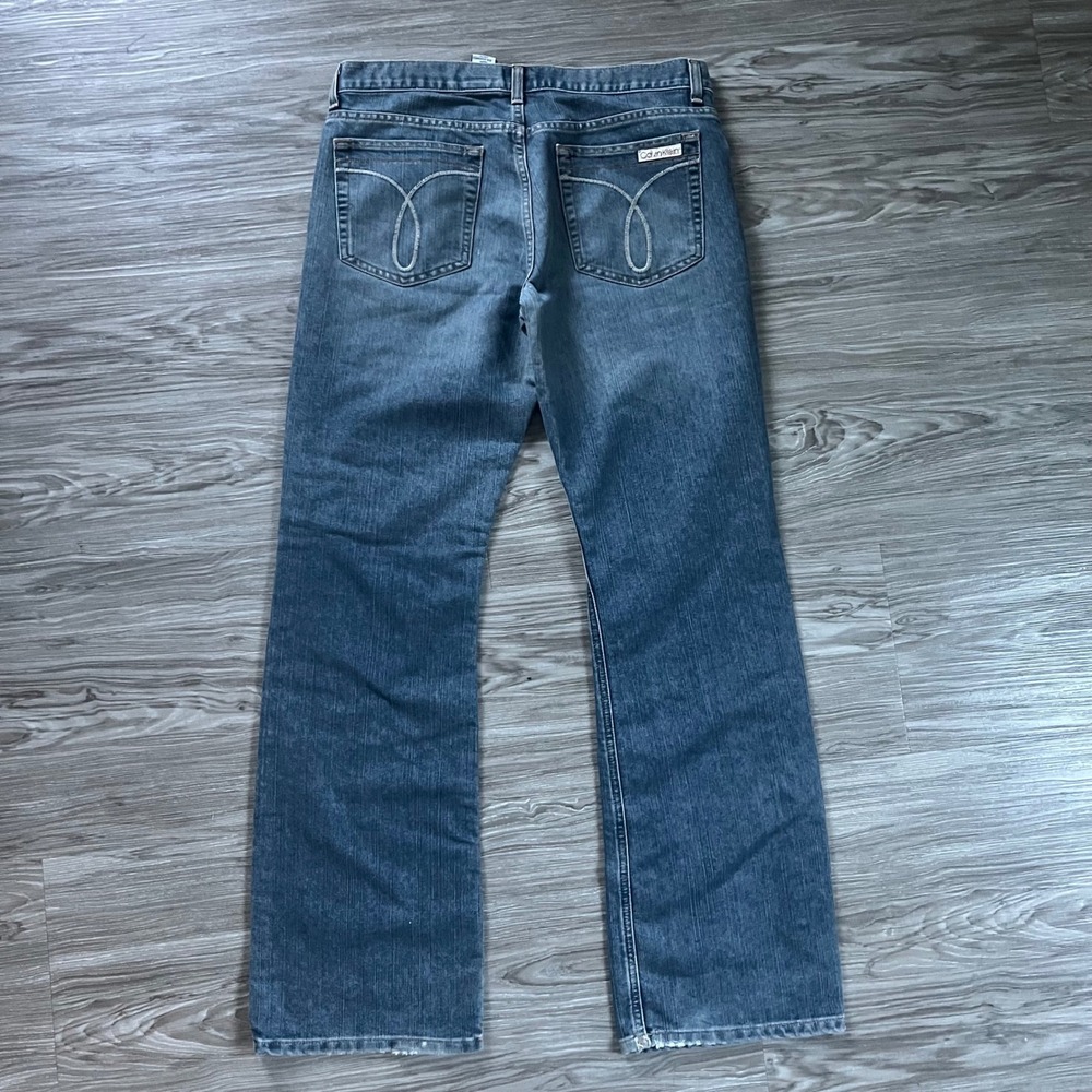 Calvin Klein Jeans Womens Size 11 Medium Wash Bootcut Denim Blue Jeans 730
